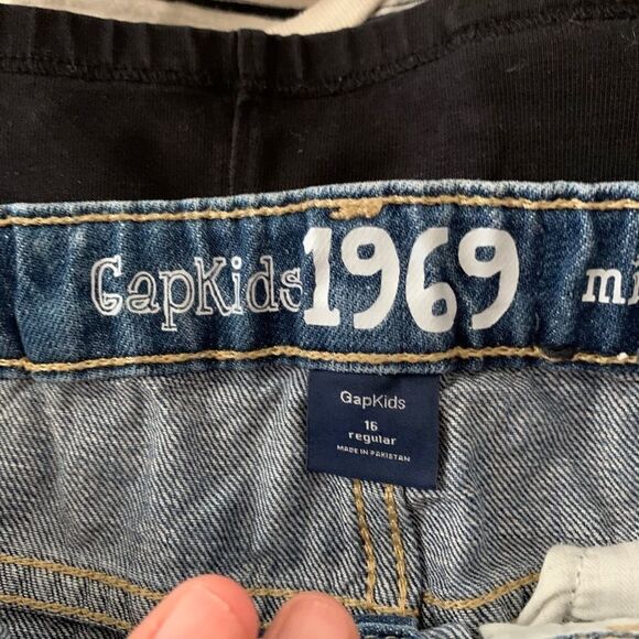 Gap Distressed Jean skirt size 16 - Picture 3 of 3